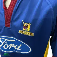2005 Highlanders Rugby Shirt | Old Official Adidas Jersey