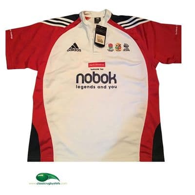 2005 Martin Johnson XV Nobok Challenge Rugby Union Shirt XL