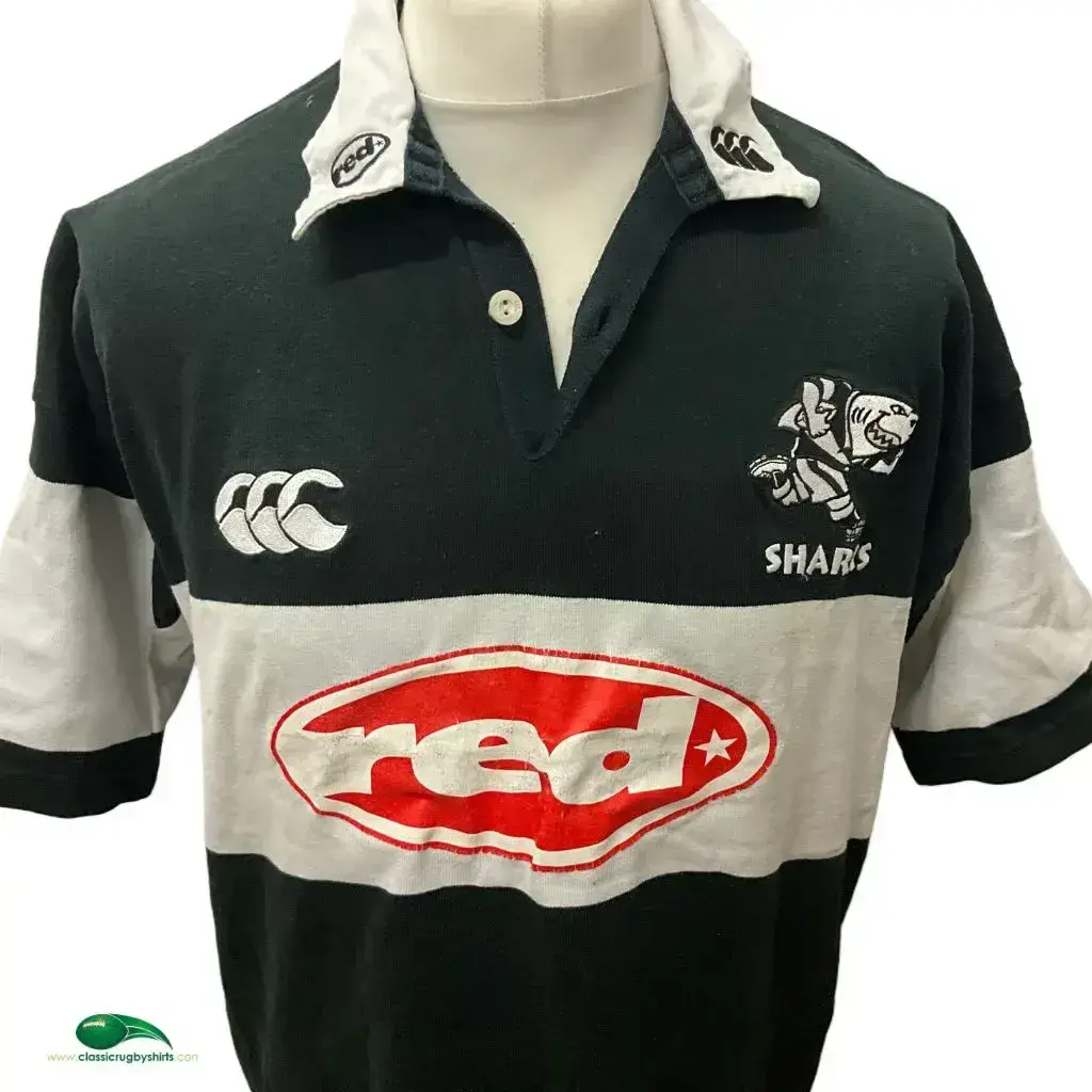 Maillot De Rugby D'Entrainement Des Natal Sharks Porté Saison 1998/1999