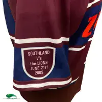 2005 Southland v British Lions Classic Rugby Shirt | Old Official Canterbury VintageJersey