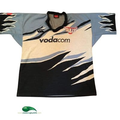 2005 Vodacom Bulls Techtex Rugby Union Shirt Medium XL