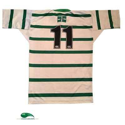 2006 2007 Devon No 11 Player Rugby Union Shirt Large