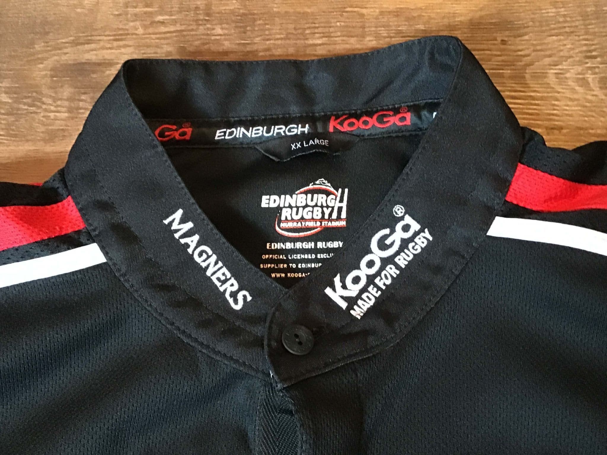 Édimbourg 2007 - 2008 Maillot Rugby Union Challenge CUP