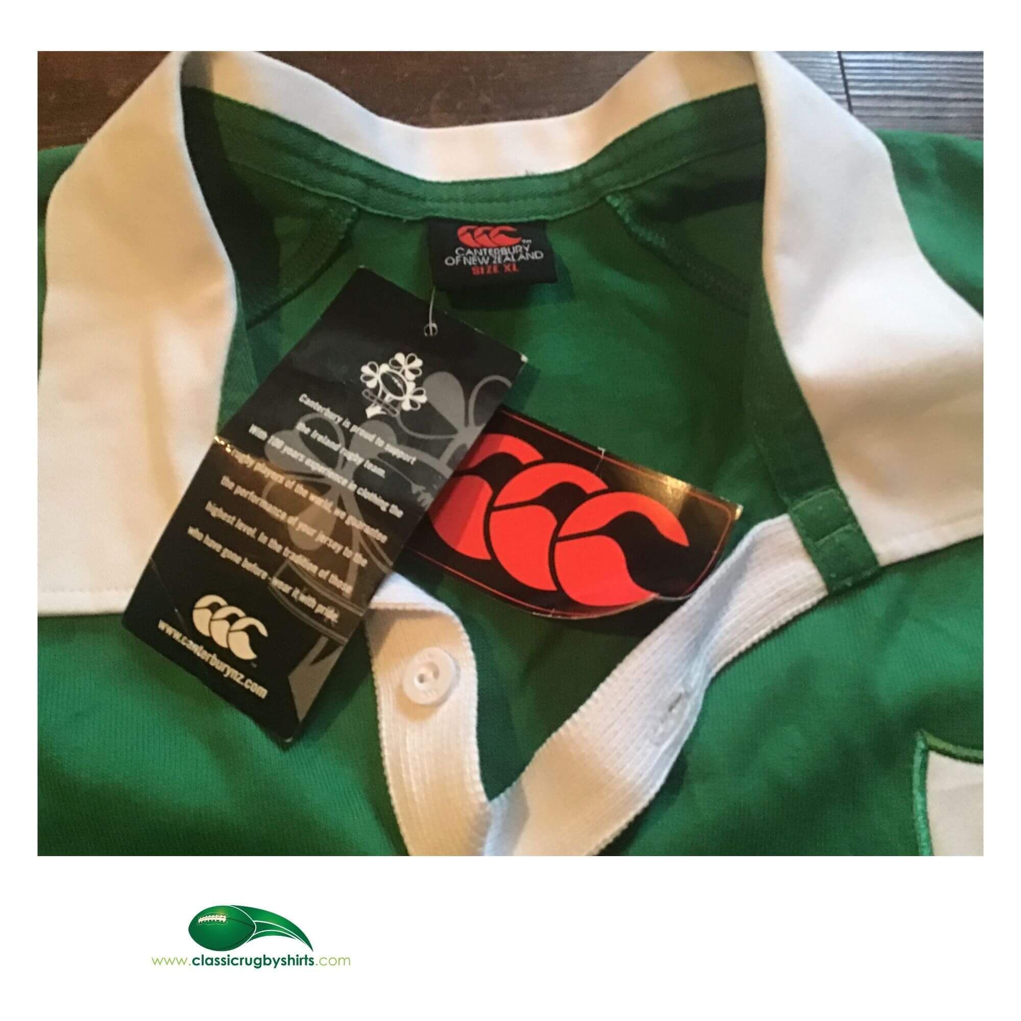 Maillot Rugby Connacht Irlande 2006/2007 Rugbytech - Taille S (bleu) - Occasion