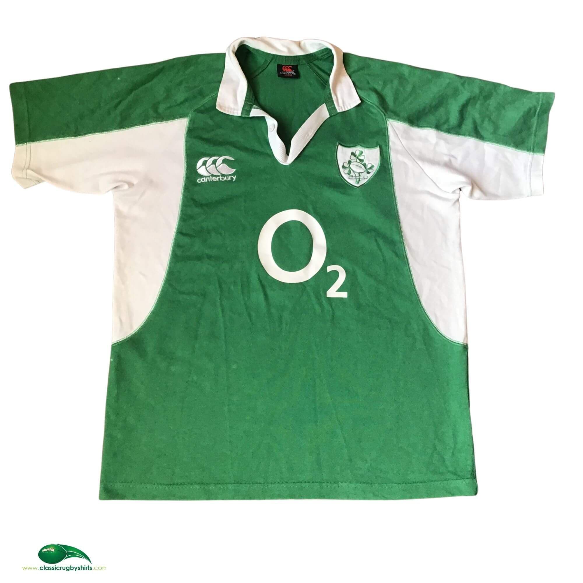World Rugby Shirts 2006 Ireland Old Vintage Retro Jerseys