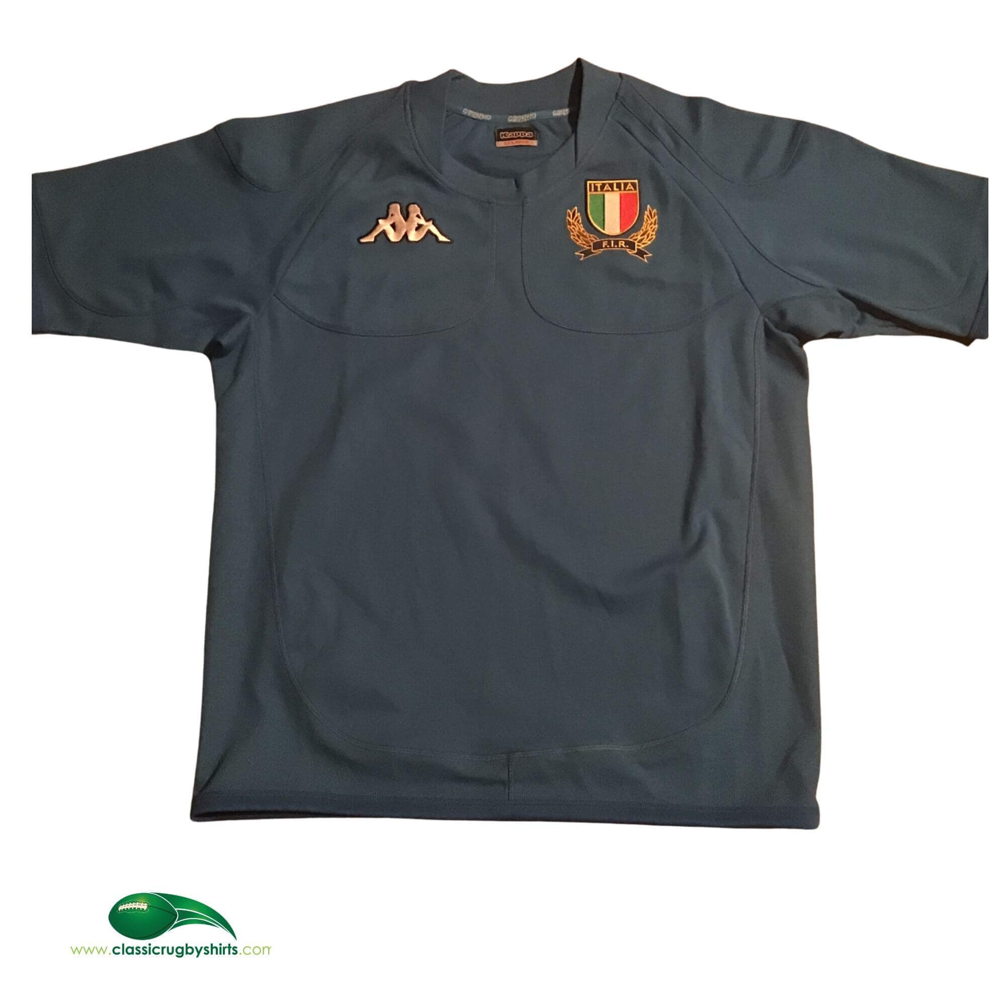 Maillot rugby Italie vintage - Vêtements