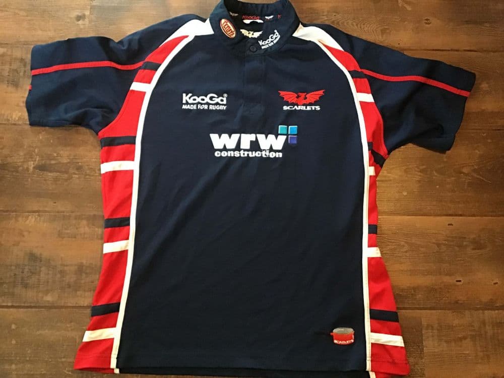 Classic Rugby Shirts 2006 Llanelli Scarlets Vintage Old Jerseys