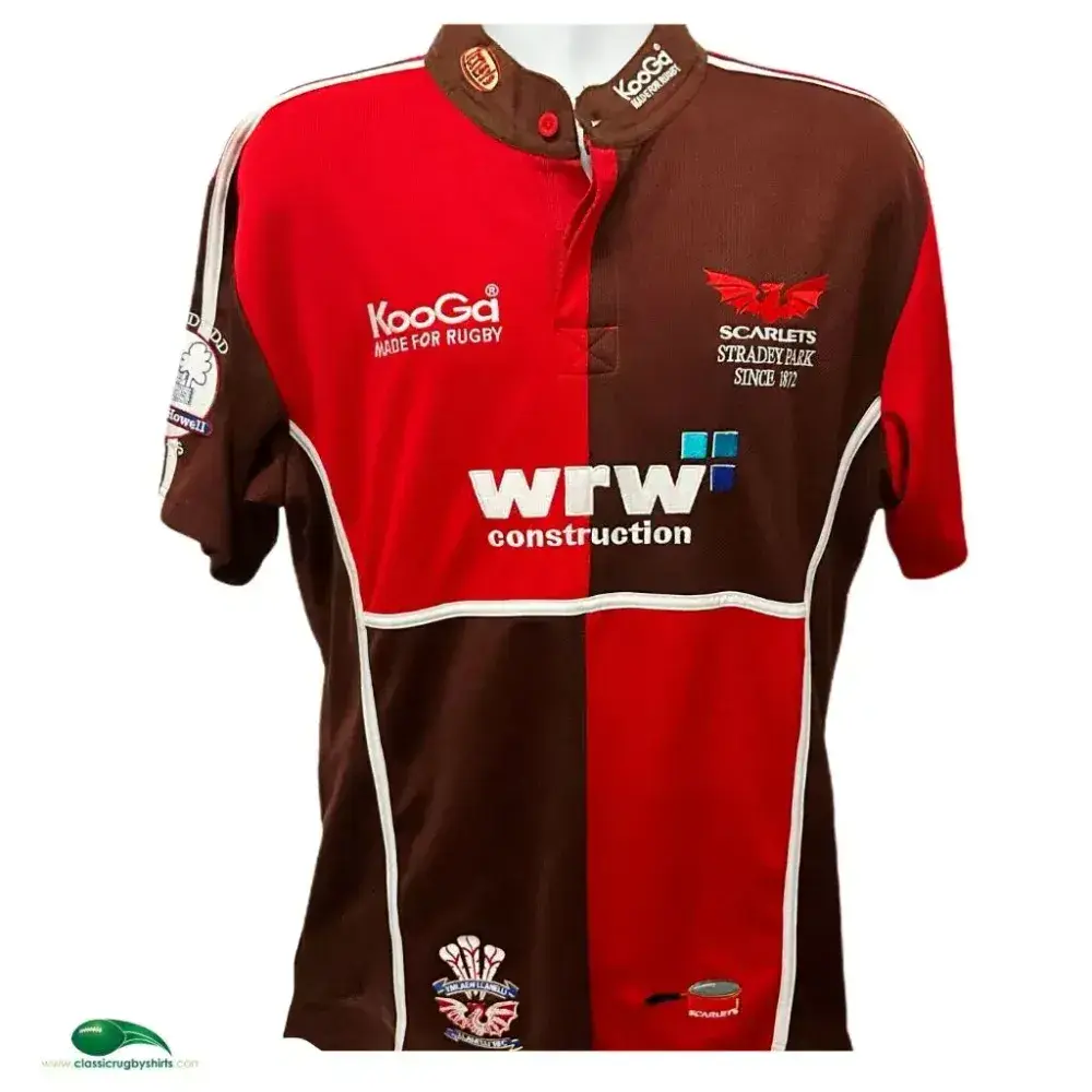 Classic Rugby Shirts | 2006 Llanelli Scarlets Vintage Stradey Park