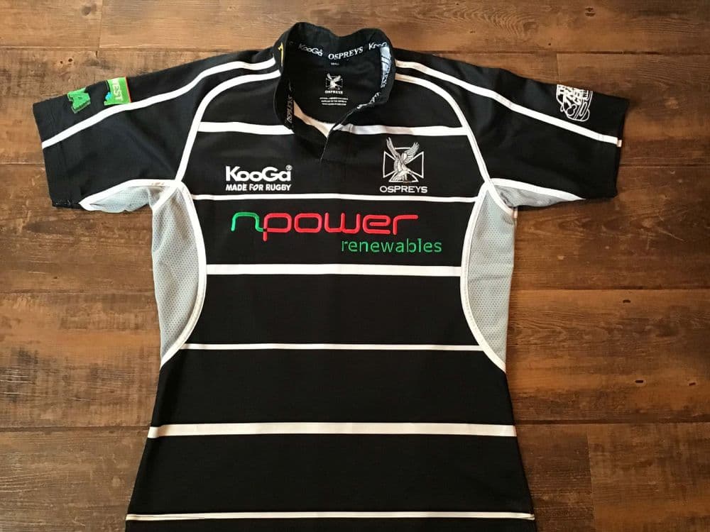 Old Rugby Shirts 2006 Ospreys Vintage Retro Jerseys