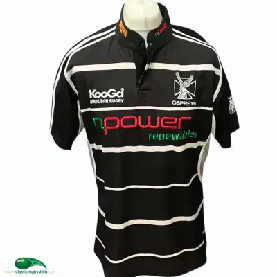 2006 2007 Ospreys Rugby Union Shirt Large