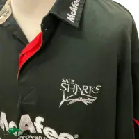 2006/07 Sale Sharks Rugby Shirt | Old Official Cotton Traders Jersey