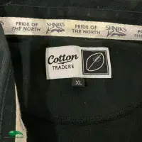 2006/07 Sale Sharks Rugby Shirt | Old Official Cotton Traders Jersey