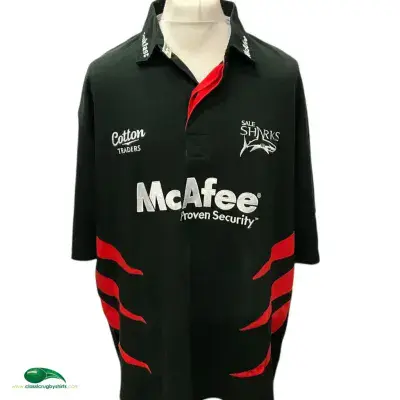 2006 2007 Sale Sharks European Rugby Shirt XL 2XL