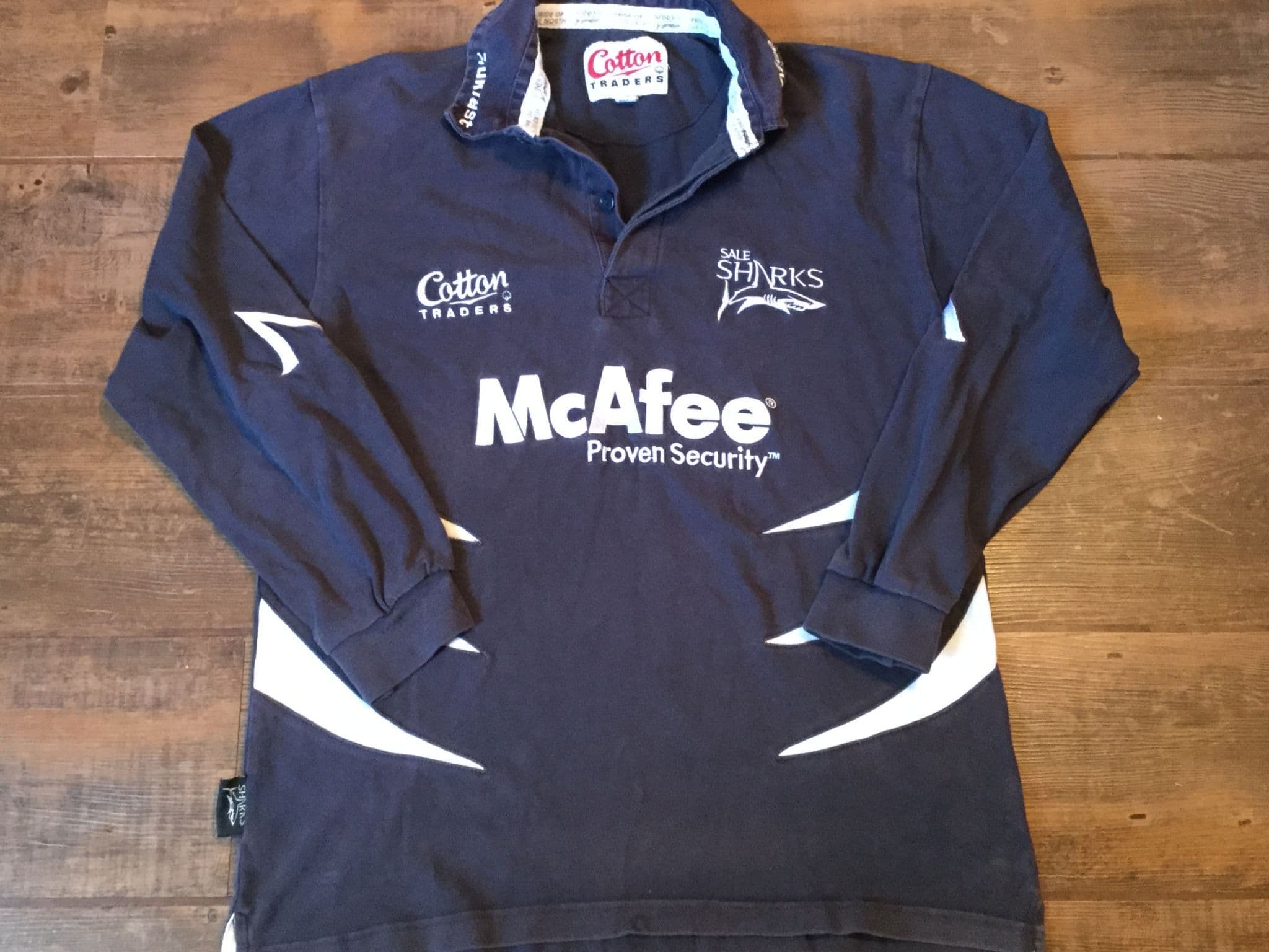 Classic Rugby Shirts | 2006 Sale Sharks Vintage Old Retro Jersey