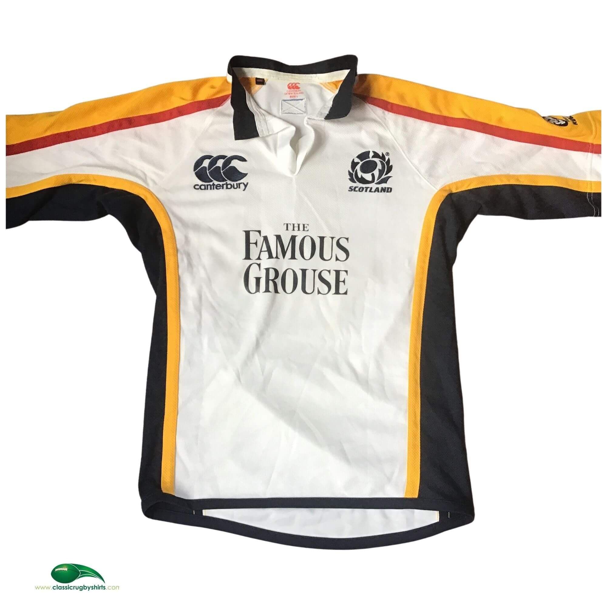World Rugby Shirts | 2006 2007 Scotland Vintage Old Jerseys