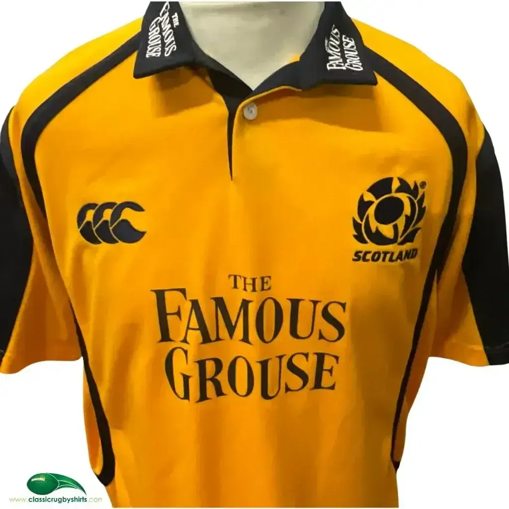 2006/07 Scotland Rugby Shirt | Old Official Canterbury Jersey