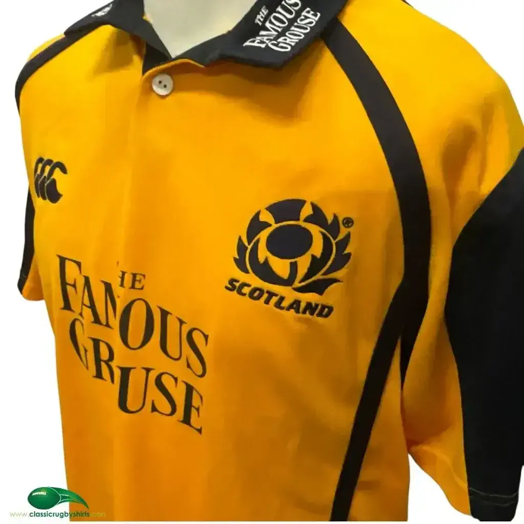 2006/07 Scotland Rugby Shirt | Old Official Canterbury Jersey