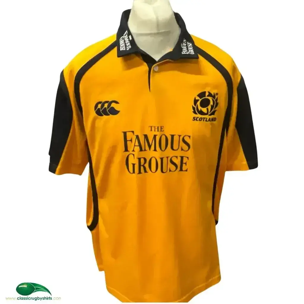 ウェア Scotland 2006-07 VTG Rugby Shirt M 2006/07 Scotland Rugby Shirt | Old Official Canterbury Jersey
