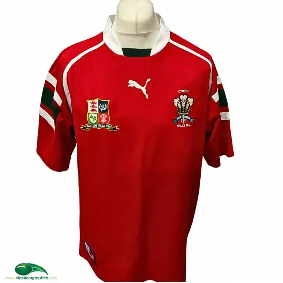 2006/07 Wales Rugby League Shirt | Old Vintage Puma Jerseys