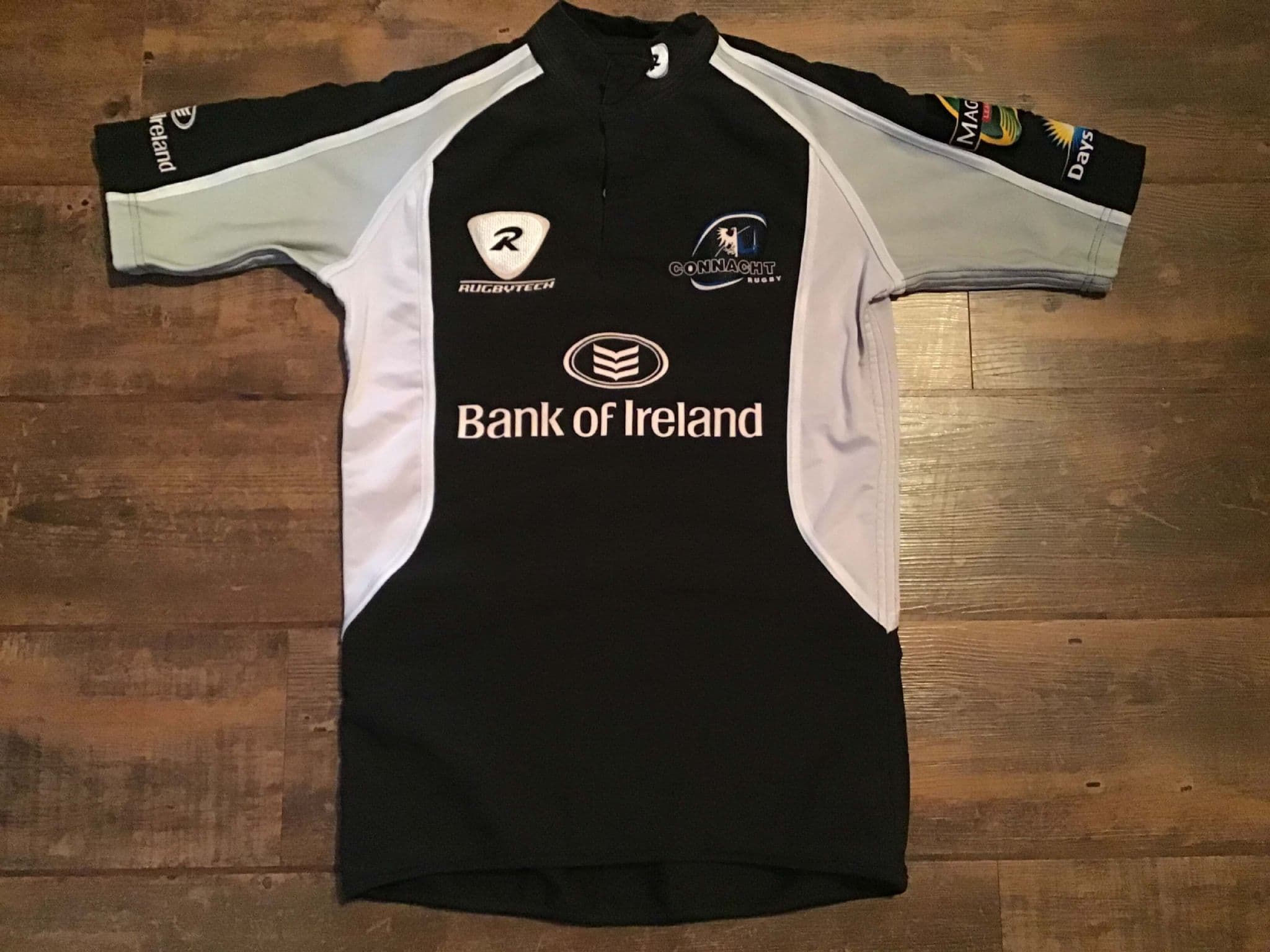 Maillot CONNACHT RUGBY vintage Rugbytech shirt jersey L