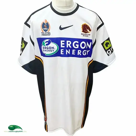 2006 Brisbane Broncos Rugby Shirt | Old Official Nike Jersey