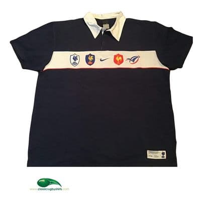 2006 France 100 Years 1st Test Commemorative Rugby Union Shirt 2XL