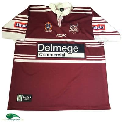 2006 Manly - Warringah Sea Eagles 60 Yrs Rugby League Shirt 3XL