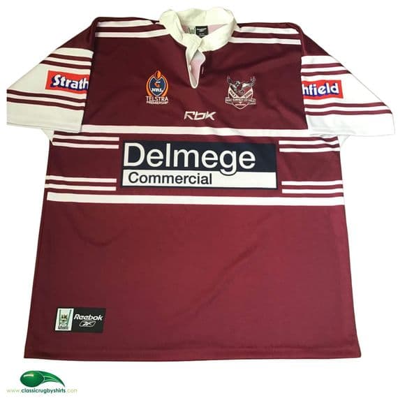Classic Rugby Shirts | 2006 Manly Sea Eagles 60 Years Vintage Jerseys