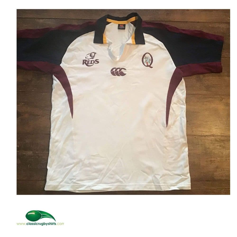 Old Reds Rugby Kit World Rugby Shirts | 2006 Queensland Reds Vintage Old Heritage Jerseys