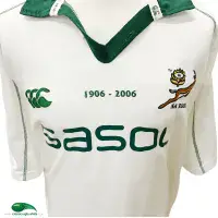 2006 South Africa  Old Vintage Springboks Centenary Jerseys