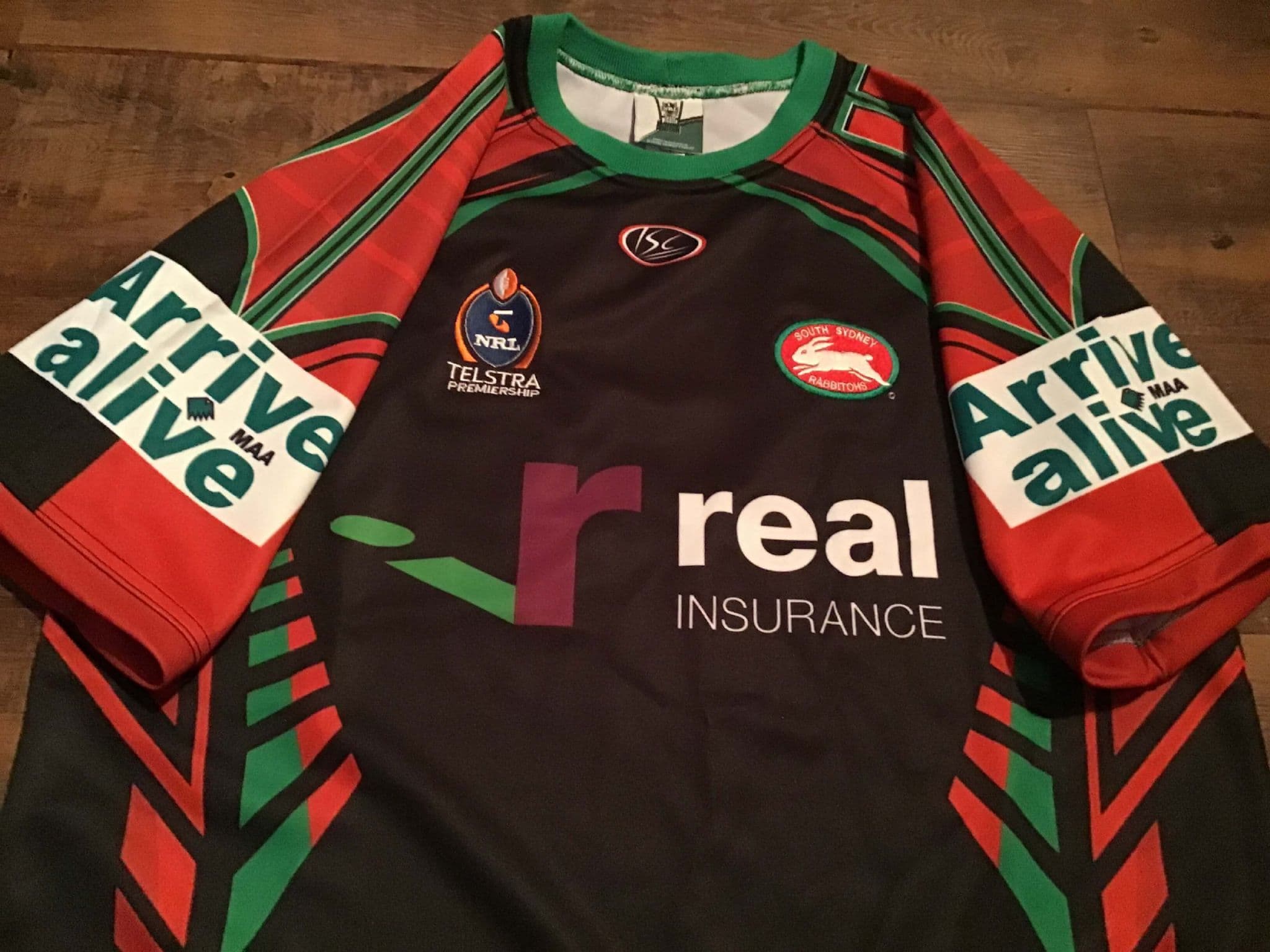Insigne Rugby Ancien South Sydney Rabbitohs – Broche émaillée Vintage 1950