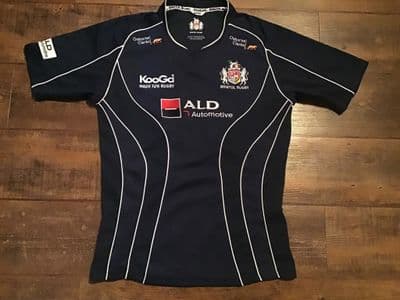 2007 2008 Bristol Ltd Edition Rugby Shirt Medium