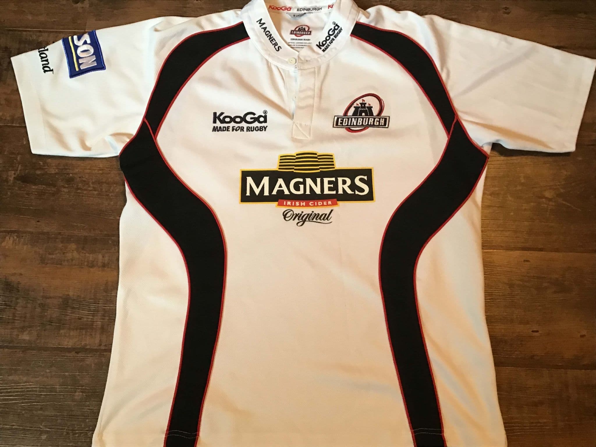Maillot Rugby Rhino Edinburgh 2007-2008 Cup Challenge - Taille XL Neuf