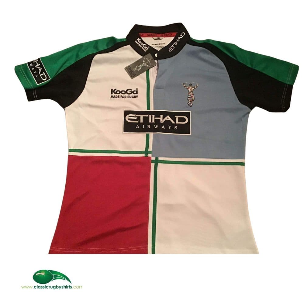 Harlequins 2007 2008 Adults Large Away Rugby Union Shirt