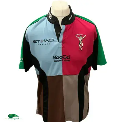 2007 2008 Harlequins Rugby Shirt Medium