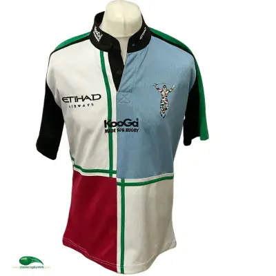 2007 2008 Harlequins Rugby Union Away Shirt Medium