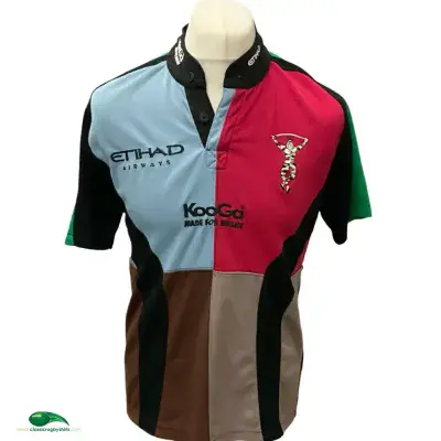 2007 2008 Harlequins Rugby Union Shirt Small