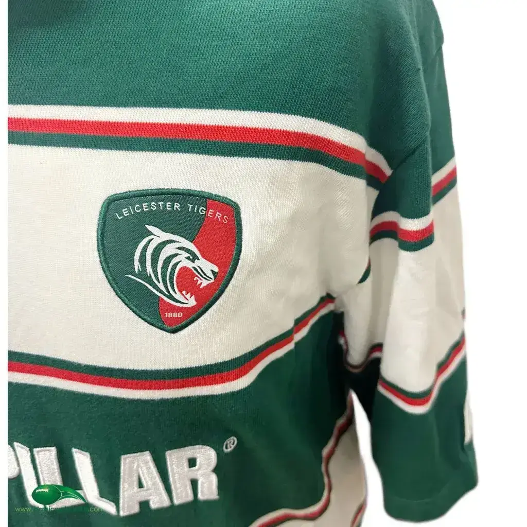 Maillot Leicester Tigers Rugby Home 1997 1999 NEXT Polo