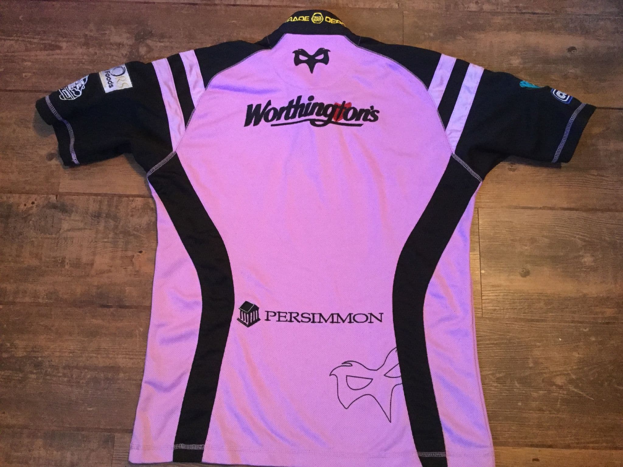 Maillot De Rugby Extérieur Bristol Kooga – Saison 2007/2008 – Taille M Homme – Bleu