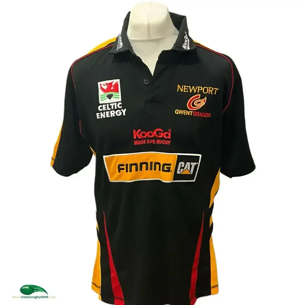 NEWPORT GWENT DRAGONS ラグビーウェア 2007 Newport Gwent Dragons Classic Rugby Shirts Vintage Old Jerseys