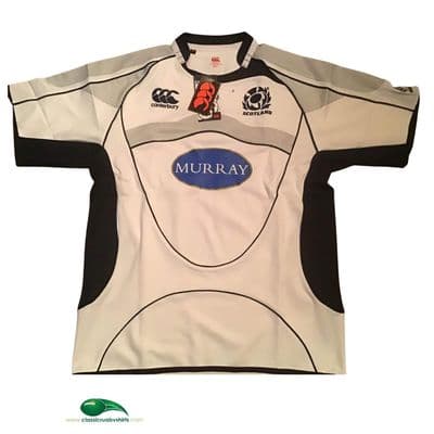 2007 2008 Scotland BNWT Pro Rugby Union Away Shirt Large
