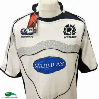 2007/08 Scotland Away Rugby Shirt | Old Official Canterbury Jersey - Vintage Classic Rugby Shirts