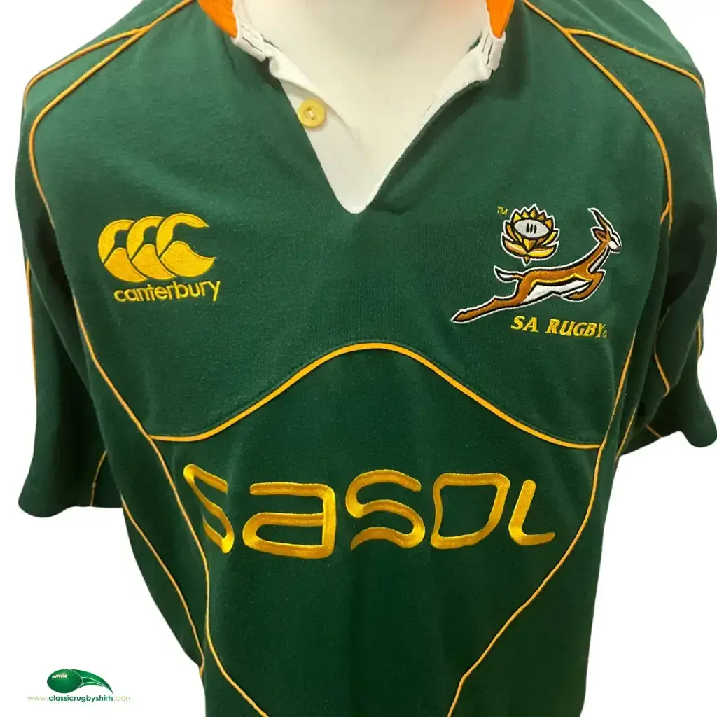 Maillot Rugby Afrique du Sud 1955