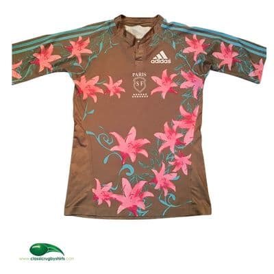 Maillot Rugby Vintage Stade Français 2006-2007 – Adidas – Extérieur (AWAY)