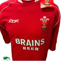 2007 2008 Wales Vintage Rugby Shirts Old Jerseys