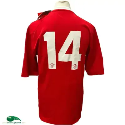 2007 2008 Wales BNWT No 14 Rugby Union Shirt Small