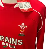2007/08 Wales Classic Rugby Shirt | Old Official Reebok Vintage Jersey