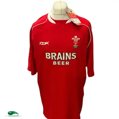 2007 2008 Wales BNWT Pro Rugby Shirt 2XL XL
