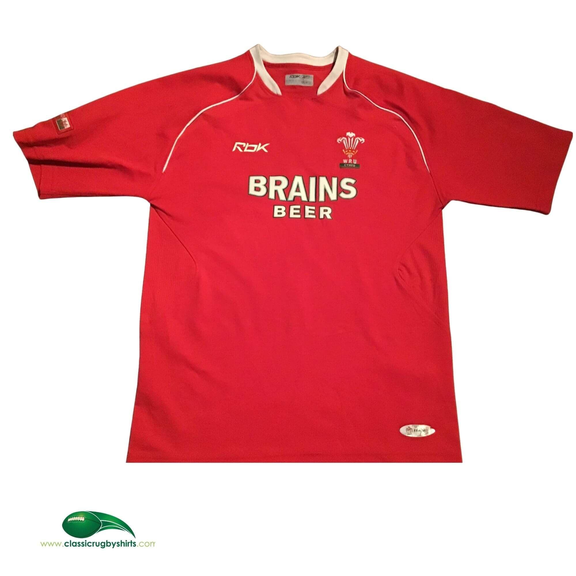 Classic Rugby Shirts | 2007 Wales Vintage Heritage Old Jerseys