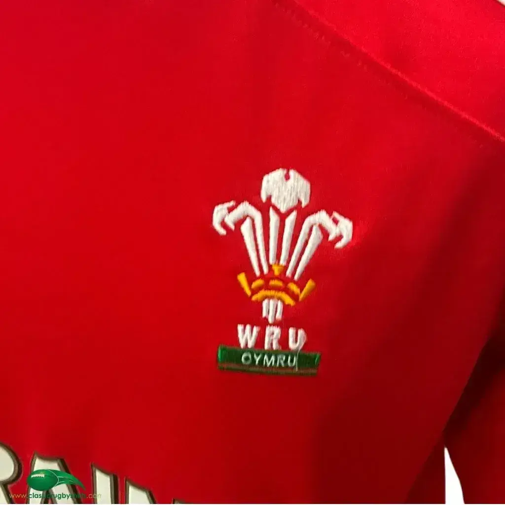 ビンテージ◇ラガーシャツ　Wales Rugby WRU リーボック　赤　レッド ビンテージ◇ラガーシャツ Wales Rugby WRU リーボック 赤